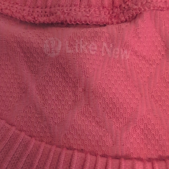 Lululemon Rest Less Pullover Flash Light Tone / Flash Light Tone Pink EUC Size 6 - Picture 7 of 7